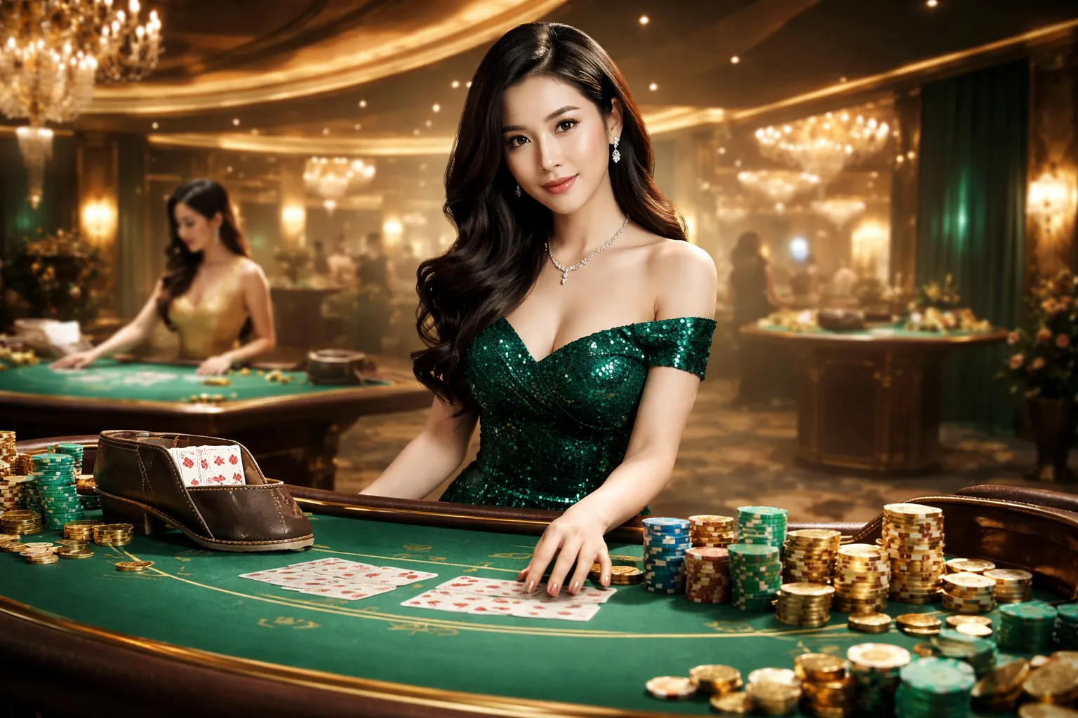 Sảnh casino trực tuyến sang trọng của 789bet